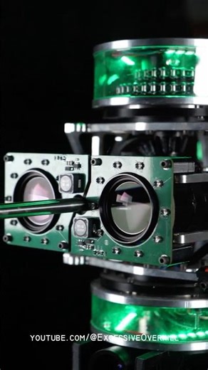 I Made Aimbot Real #engineering #robotics #electronics #futuretech #future