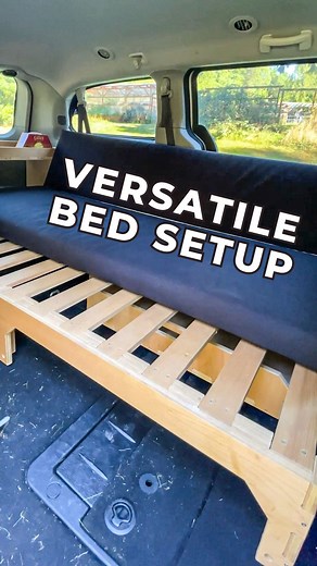 Custom Campervan Builds & Conversions | Car Camper Kits on Instagram: "Part bed, part bench, 100% awesome! 🤩 The Trunk Bunk is your ultimate adventure buddy: versatile, sturdy, and so easy to use 🚐✨ Sure, you could DIY something similar, but not everyone has the tools, space, or time to make it happen 🤷‍♂️ That’s where we come in! Offering top-notch kits that ship straight to your doorstep, ready to fuel your next journey 📦 Adventure awaits!"