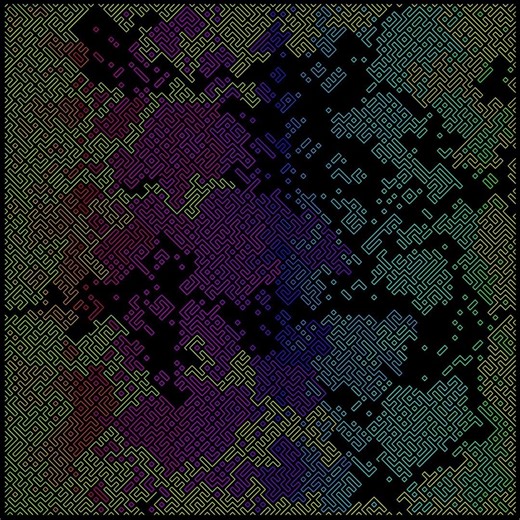 Building maze - version 2 #b3d #blender #geometrynodes