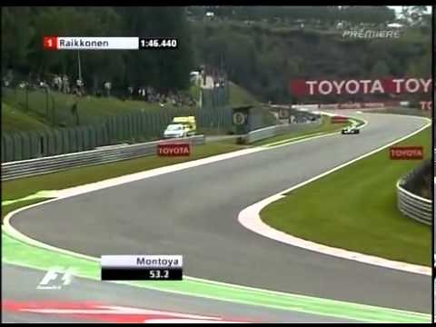 F1 Spa 2005 Qualifying Juan Pablo Montoya Pole Lap