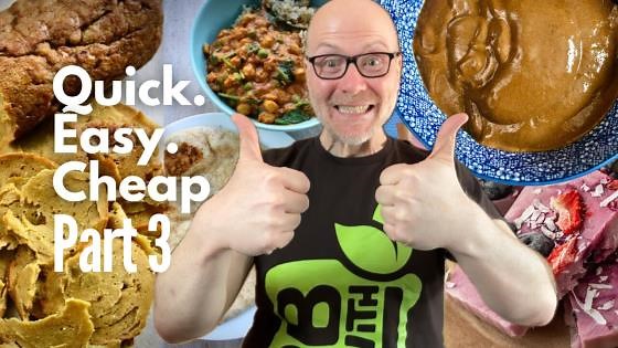 Quick and Easy WFPB Vegan Recipes for Beginners – Cooking Show Part 3