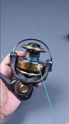 This Is How I Tie Fishing Line to My Reel! 🎣