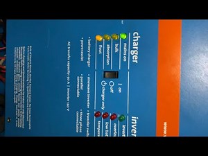 Dual Victron multi-plus power inverter install and rv automation smart systems