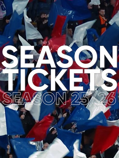 🏠 Rangers 2025/26 season tickets are now available to renew. 📲 All the info on our website.