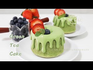Green Tea Cake / Match Cake : By The Cake