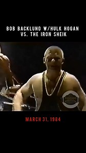 Bob Backlund w/Hulk Hogan vs. the Iron Sheik (3-31-1984) | Usapang Wrestling TV