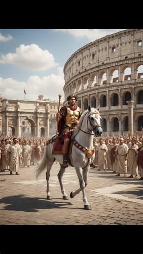 Emperor Caligula and his Horse #shorts #facts #history #rome #emperor #horse