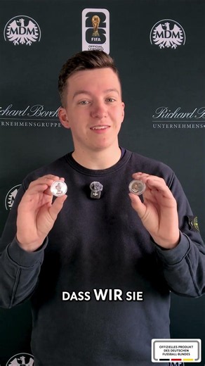 Authentic silver coins for the FIFA World Cup | available now at MDM