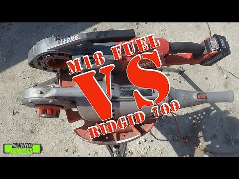 M18 FUEL™ CORDLESS PIPE THREADER VS RIDGID 700
