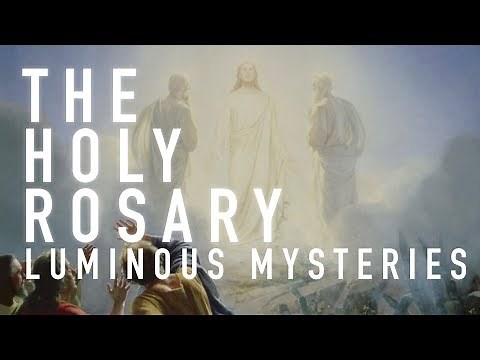 Rosary in Latin (Luminous Mysteries w/English Meditations)