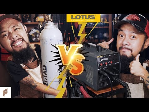 GAS VS GASLESS Mig Welding Machine
