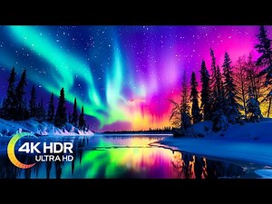 🌠|| Aurora Borealis & Northern Lights in 4K Video Ultra HD with Relaxing Music ||🌠