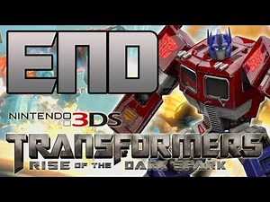 Transformers: Rise of the Dark Spark 3DS Walkthrough - ENDING - Optimus Prime Vs. Lockdown
