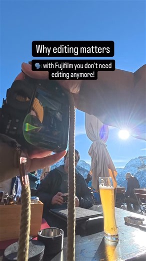 Timo | The Power of the Final Polish ✨ Straight out of camera vs. My final vision. 🏔️ I love Fuji colors as a foundation, but Lightroom is where... | Instagram