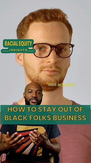 Racial Equity Insights | DEI & Anti-Racism Training, Strategy on Instagram: "Anti-racism work is NOT about inserting yourself into Black folks' experiences. It's about centering our voices, experiences, and leadership to dismantle systemic racism and advance racial equity. It is critical to know the difference! Don't be that well-meaning person who ends up causing harm due to this lack of understanding. _ #centerblackvoices #endracism #antiracism #antiracist #endwhitesupremacy #racialequity"