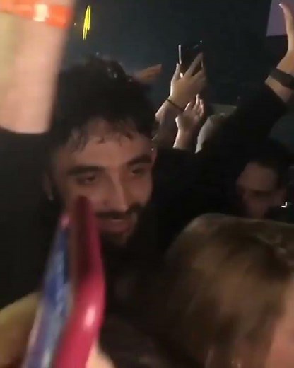 Рустам (Рептилоид) на концерте Мияги & Энди Панда