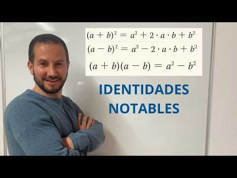 Identidades Notables en 2º ESO | Cuadrado de una suma, diferencia y suma por diferencia
