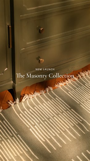 Introducing The Masonry Collection. Rooted in the brick patterns of Cairo’s streets and courtyards, this collection transforms architectural rhythm into woven texture. Handcrafted in wool and finished in warm neutrals, each kilim rug carries the calm, grounded spirit of Cairene earth and design. | Kiliim- Modern Handcrafted Kilim