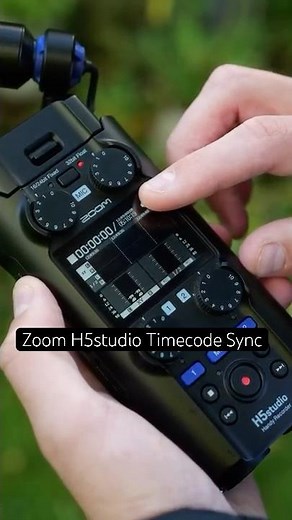 Zoom H5studio Timecode Sync #filmmaking #fieldrecording #soundeffects