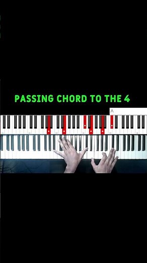 Use This Rootless Passing Chord on the 5 I "What a beautiful name it is"