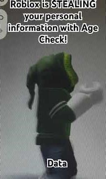 Roblox age check is STEALING your personal information!