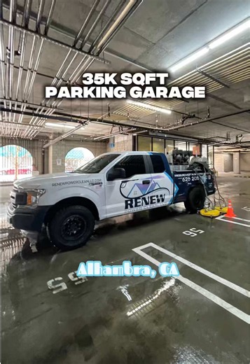 Parking garage cleaning done efficiently, working in sections and using commercial grade cleaning solutions to get the dirt , grime and grease up and out. Let us know how we can assist you in keeping your facilities clean and up to code for your tenants #facilitymanagement #hoa #propertymanagers #losangeles #orangecounty