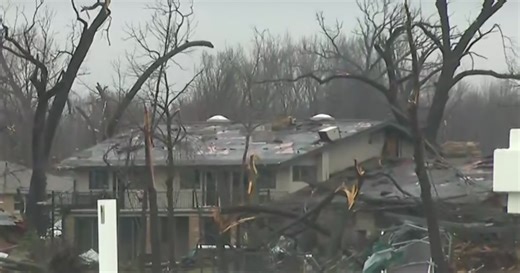 Cleanup continues after 4 suspected tornadoes destroy areas in Kankakee, Illinois and Northwest Indi