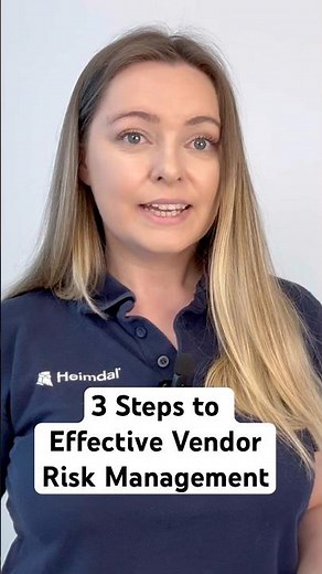 What Good Vendor Risk Management Looks Like