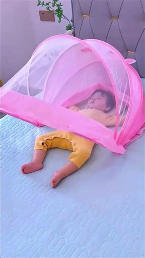 ✅ Newborn Mosquito Protection ( # 3162 ) Foldable Baby Anti Mosquito Net