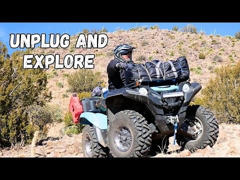 Exploring New Mexico’s Desert Canyons by ATV | Winter Camping Adventure