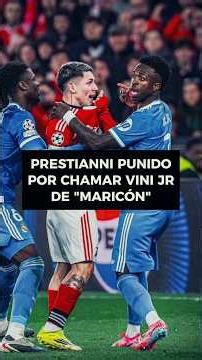Punido por chamar Vini Jr de MARICÓN 🤔 #viniciusjr #futebol #realmadrid