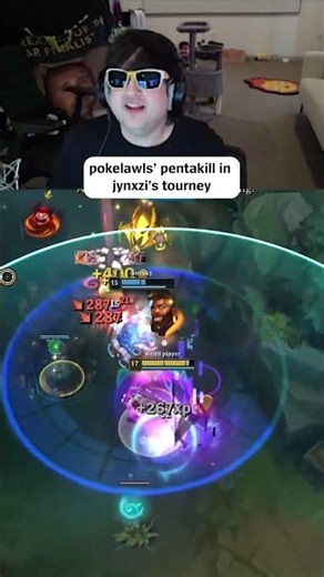 Pokelawls with the first PENTAKILL in Jynxzi's tourney