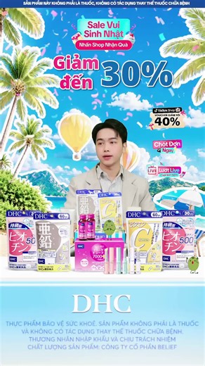 Khuyến mãi độc quyền khi tham gia buổi LIVE của chúng tôi