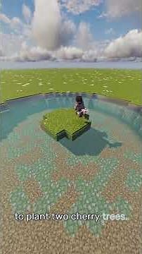 How to build an axolotl pond in minecraft | simple tutorial