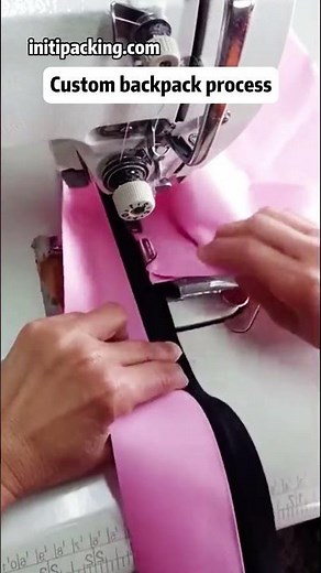 Custom backpack process