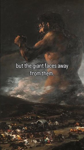 “The Colossus” by Francisco Goya