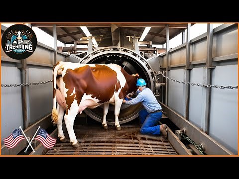 Super High Tech Cow Processing: The Future of Meat Production is Here! | Processing Factory #machine