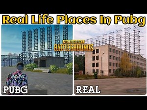 Real Life Places In Pubg | Pubg Map In Real Life (Erangel Map)