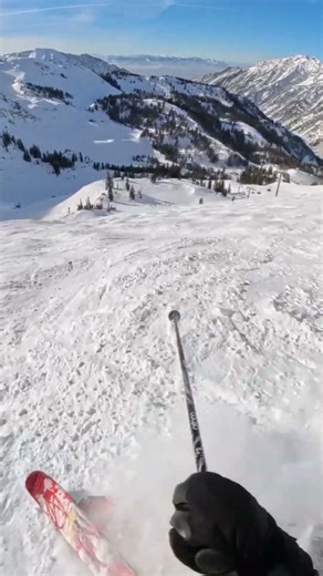 Skiing bumps on Little Cloud