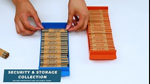 Amazon.com: BankSupplies Poly Coin Bags 13 x 22 Inches, 50 Pack, Tamper Evident Seal, Single Handled, Holds Up to 50 lbs of Coin, Sequential Numbering with Tear Off Receipt : Office Products