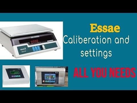 Essae DS 252 All settings and Caliberation
