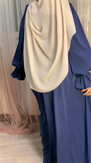 Enas Hamosh on Instagram: "The kindest and most beautiful client💙 #fashion #fashiondesigner #fashionreels #fashionshow"