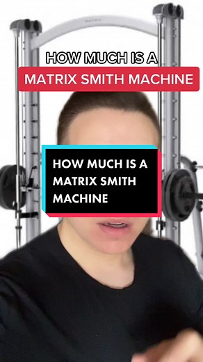 ¿Cuánto cuesta una máquina Smith Matrix?