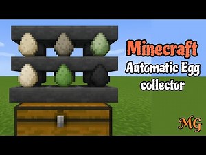AUTOMATIC EGG COLLECTOR | MCPE Survival gameplay | Minecraft