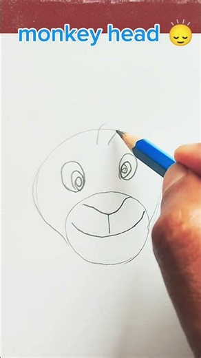 #how to Draw a #monkey 🐒 | #pencilsketch #drawingtutorial #monkey