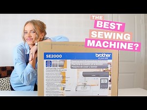 Unboxing My New Brother Sewing Machine & Honest Review! The Best Sewing Machine? SE2000