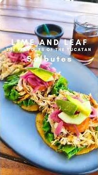 Yucatan Food Tour: What Are Salbutes and Where to Eat Them in Mérida #shorts