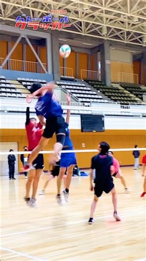 低身長なら飛べ！！#haikyuuxyn #volleyball #バレーボール #ジャンプ力