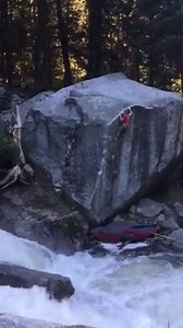 BD Athlete Nalle Hukkataival cruising the Tim Kemple highball Blue Steel in Little Cottonwood Canyon. #liveclimbrepeat Video: Tyler Willcutt | Black Diamond