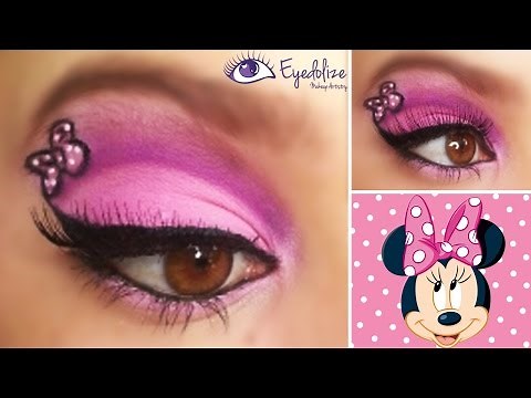 Minnie Mouse Eyeshadow by Eyedolize Makeup